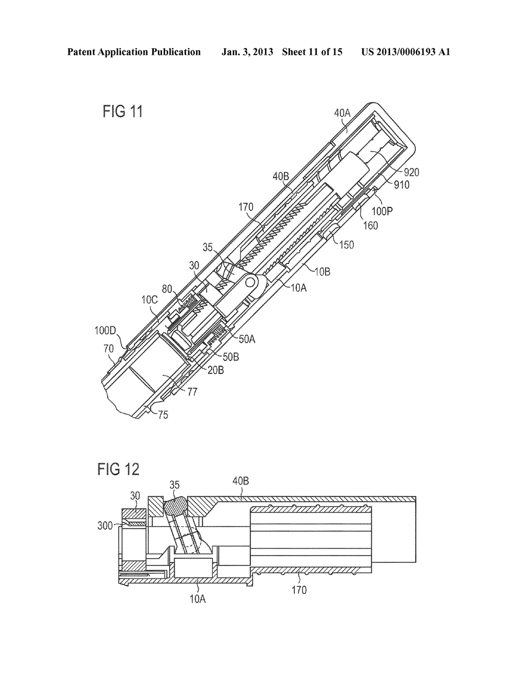 DRIVE MECHANISM FOR A DRUG DELIVERY DEVICE - diagram, schematic, and image 12