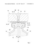 DEVICE FOR SUBSTANTIALLY GERM-FREE PROVISION OF A FLUID MEDIUM diagram and image