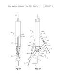 SUTURING DEVICE WITH SPLIT ARM AND METHOD OF SUTURING TISSUE diagram and image