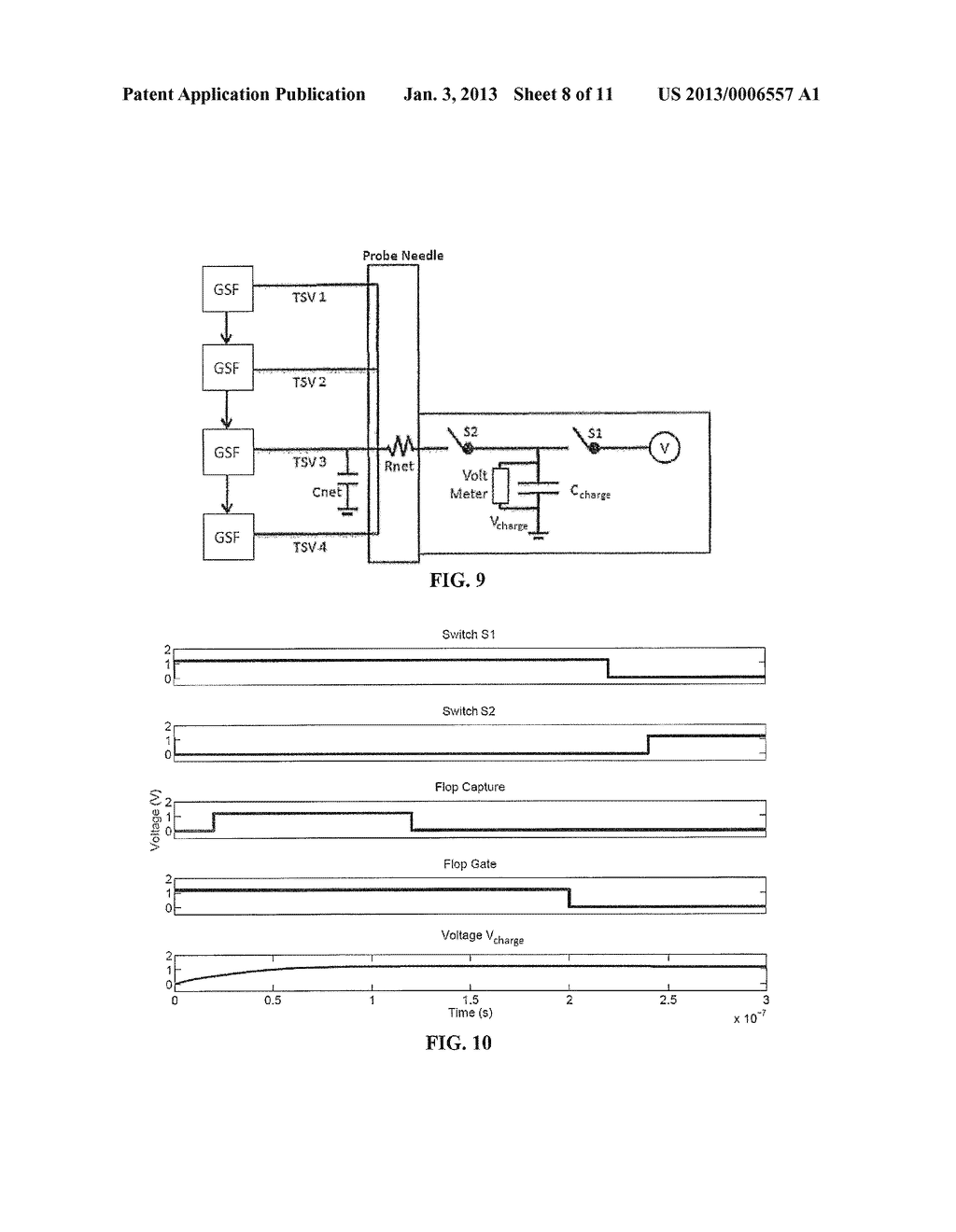 METHOD AND ARCHITECTURE FOR PRE-BOND PROBING OF TSVs IN 3D STACKED     INTEGRATED CIRCUITS - diagram, schematic, and image 09