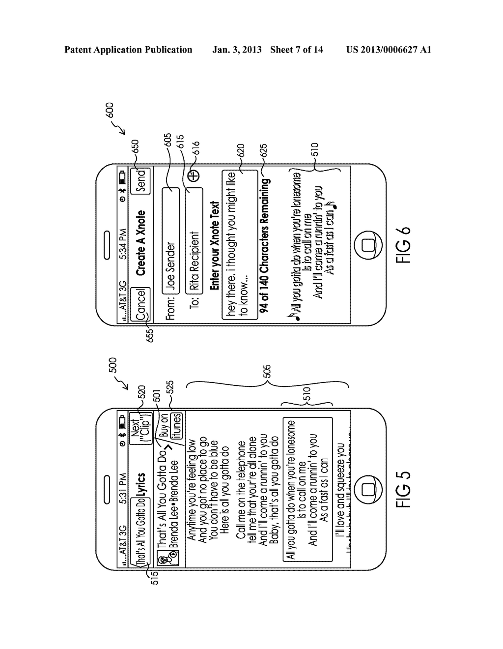 Method and System for Communicating Between a Sender and a Recipient Via a     Personalized Message Including an Audio Clip Extracted from a     Pre-Existing Recording - diagram, schematic, and image 08