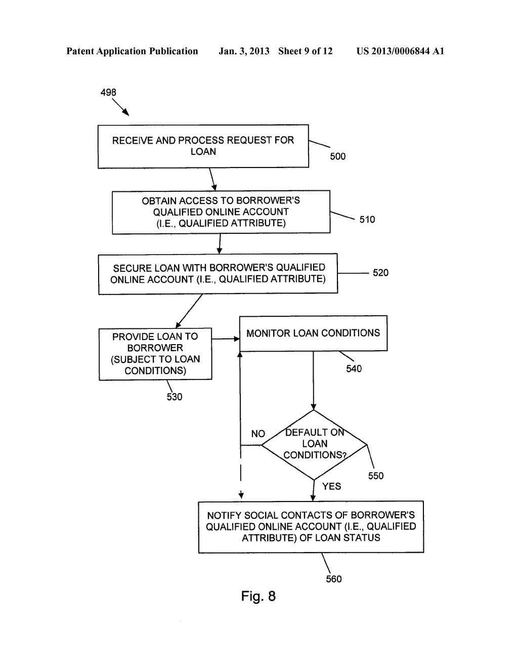 SYSTEMS AND METHODS FOR COLLATERALIZING LOANS - diagram, schematic, and image 10