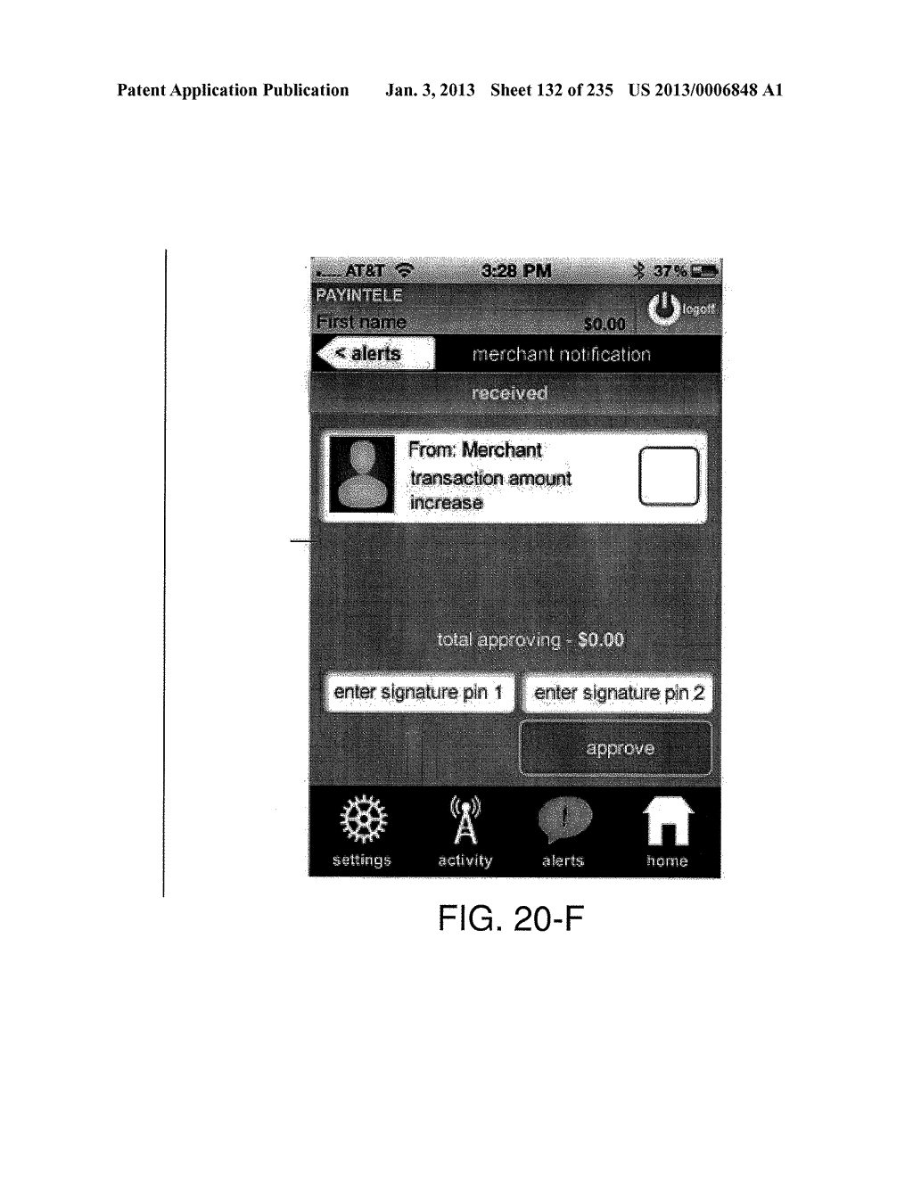 METHOD OF VIRTUAL TRANSACTION USING MOBILE ELECTRONIC DEVICES OR FIXED     ELECTRONIC DEVICES OR A COMBINATION OF BOTH, FOR GLOBAL COMMERCIAL OR     NONCOMMERCIAL PURPOSES - diagram, schematic, and image 133