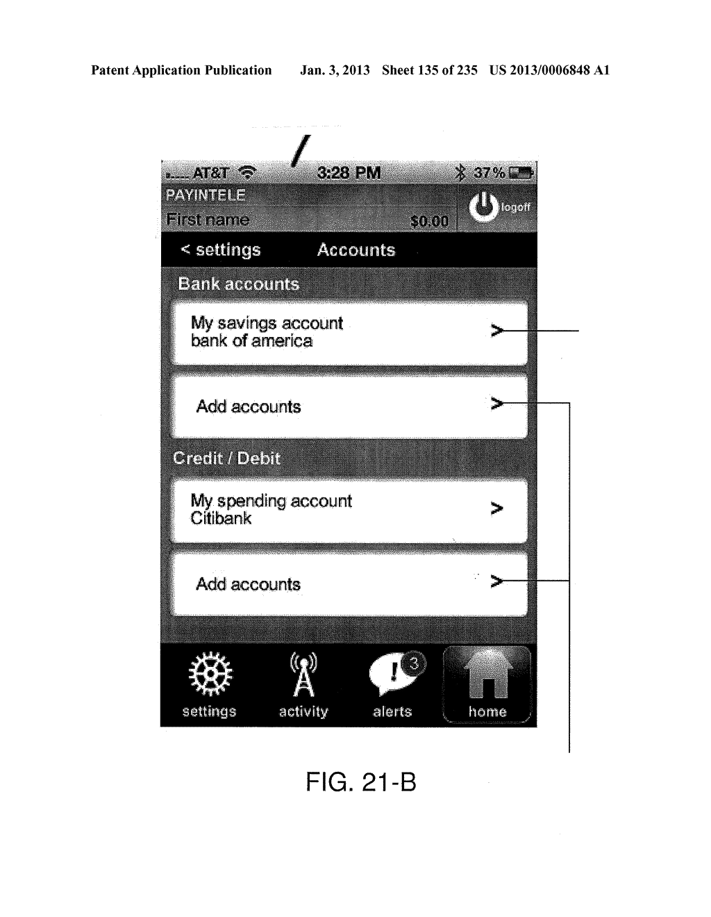 METHOD OF VIRTUAL TRANSACTION USING MOBILE ELECTRONIC DEVICES OR FIXED     ELECTRONIC DEVICES OR A COMBINATION OF BOTH, FOR GLOBAL COMMERCIAL OR     NONCOMMERCIAL PURPOSES - diagram, schematic, and image 136