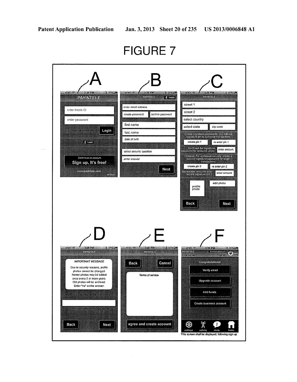 METHOD OF VIRTUAL TRANSACTION USING MOBILE ELECTRONIC DEVICES OR FIXED     ELECTRONIC DEVICES OR A COMBINATION OF BOTH, FOR GLOBAL COMMERCIAL OR     NONCOMMERCIAL PURPOSES - diagram, schematic, and image 21