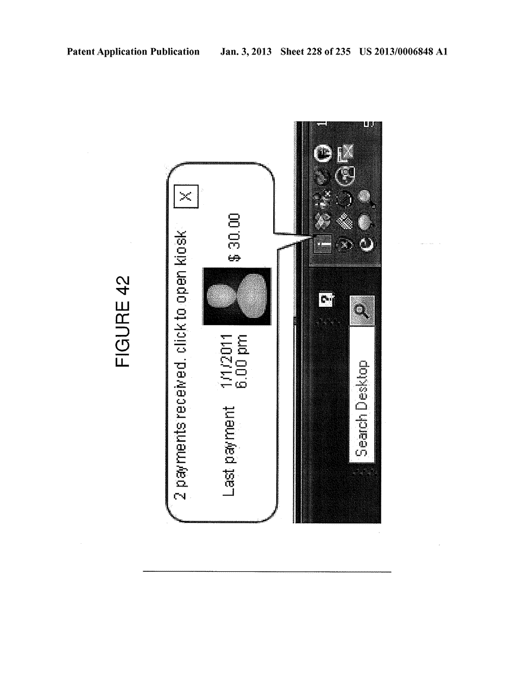 METHOD OF VIRTUAL TRANSACTION USING MOBILE ELECTRONIC DEVICES OR FIXED     ELECTRONIC DEVICES OR A COMBINATION OF BOTH, FOR GLOBAL COMMERCIAL OR     NONCOMMERCIAL PURPOSES - diagram, schematic, and image 229