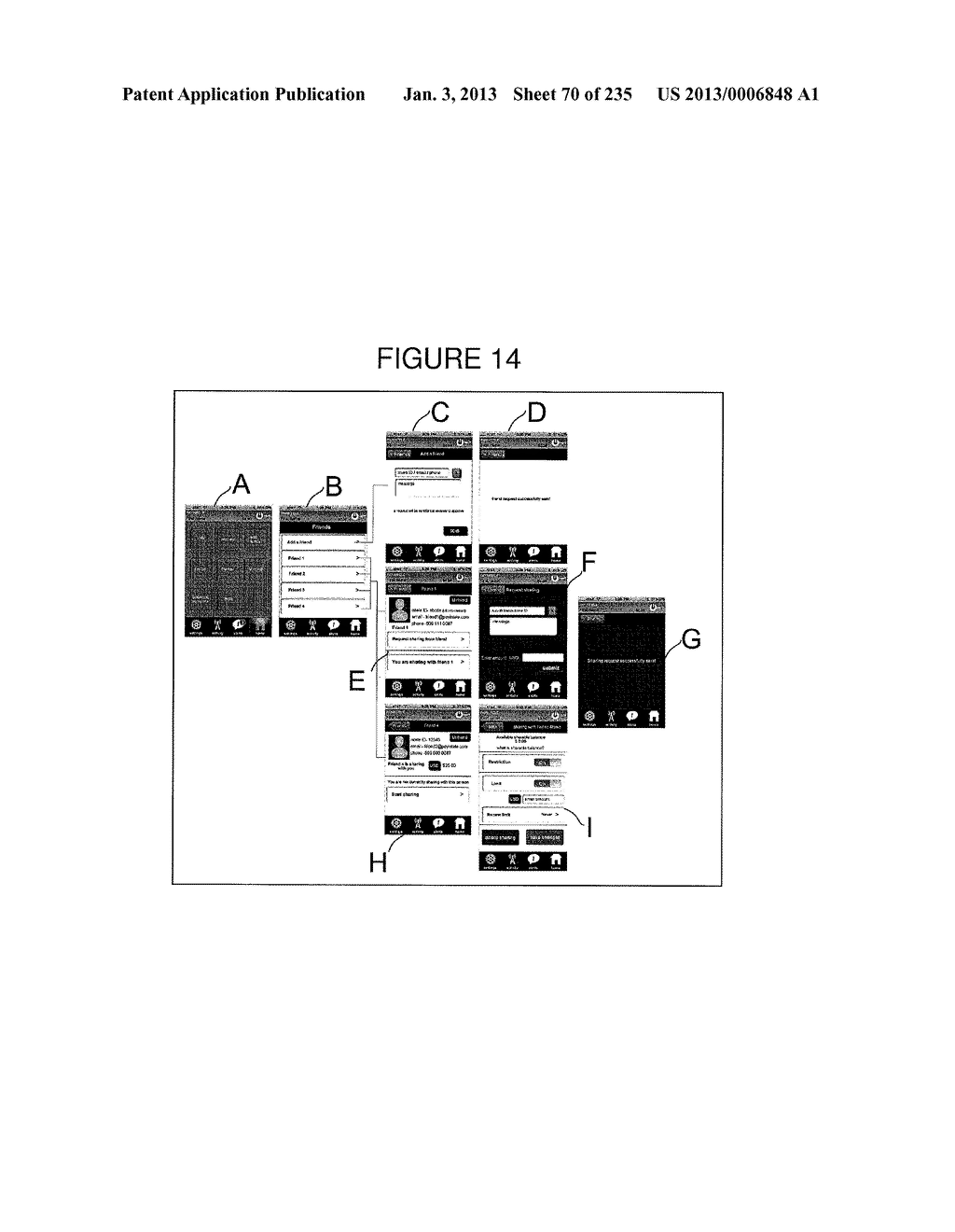 METHOD OF VIRTUAL TRANSACTION USING MOBILE ELECTRONIC DEVICES OR FIXED     ELECTRONIC DEVICES OR A COMBINATION OF BOTH, FOR GLOBAL COMMERCIAL OR     NONCOMMERCIAL PURPOSES - diagram, schematic, and image 71