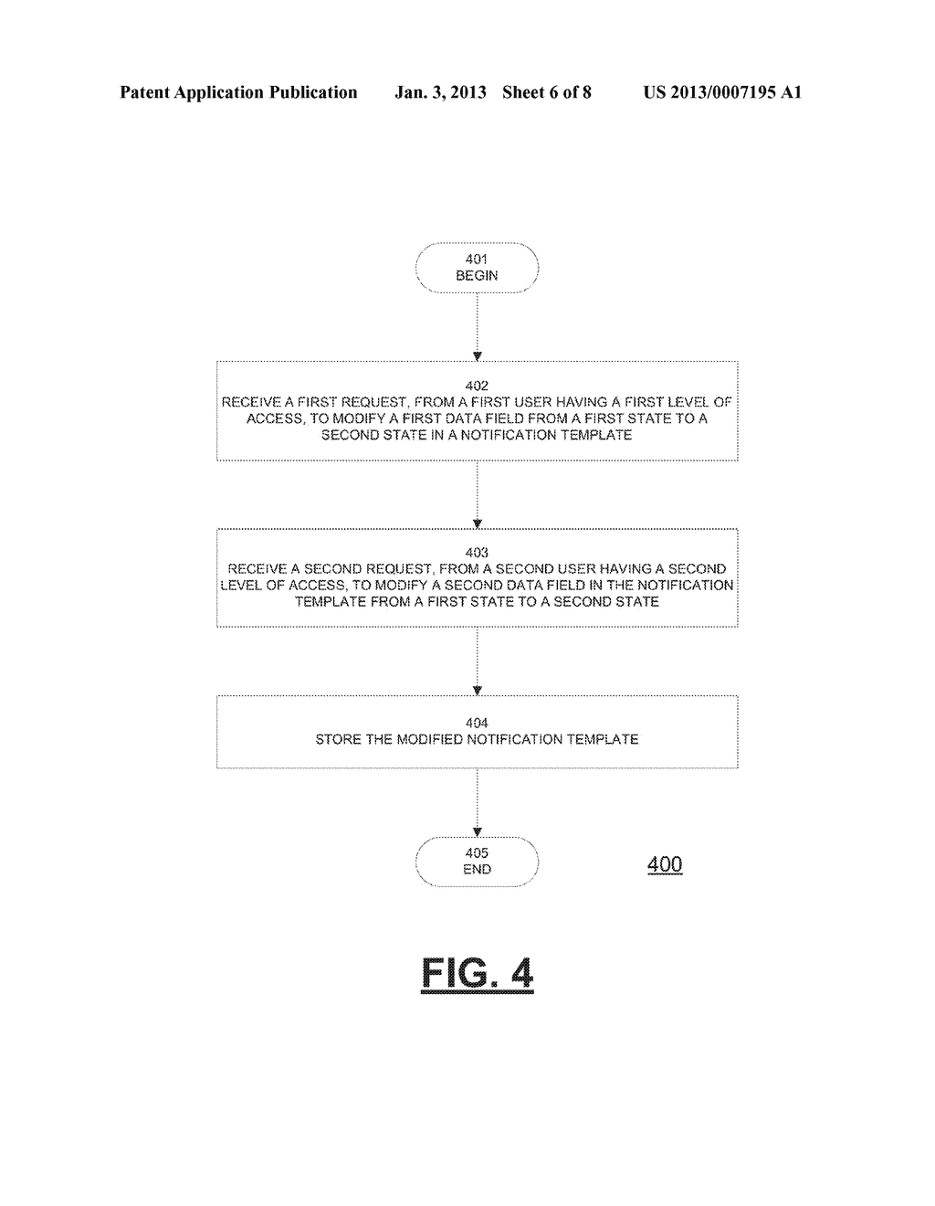 DYNAMIC POPULATION OF NOTIFICATIONS AT TRANSMISSION - diagram, schematic, and image 07