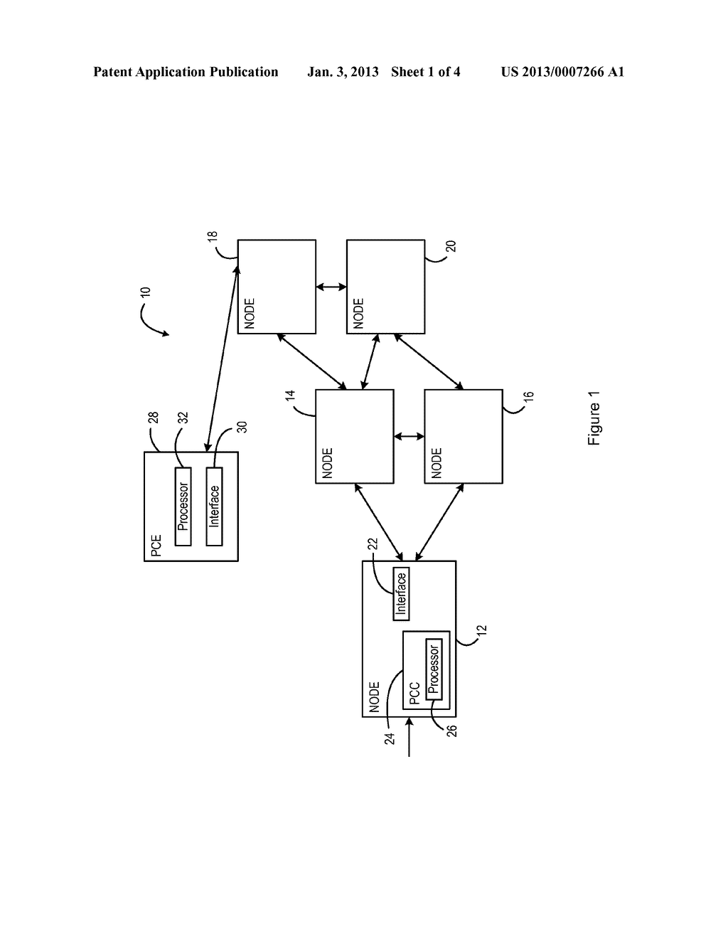 Providing Feedback to Path Computation Element - diagram, schematic, and image 02