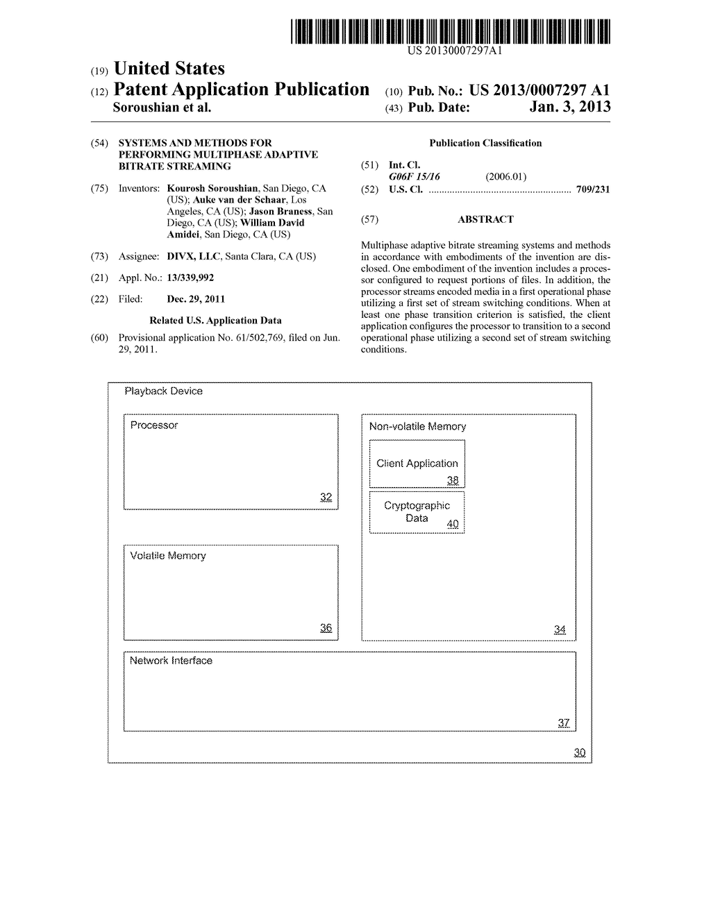 Systems and Methods for Performing Multiphase Adaptive Bitrate Streaming - diagram, schematic, and image 01