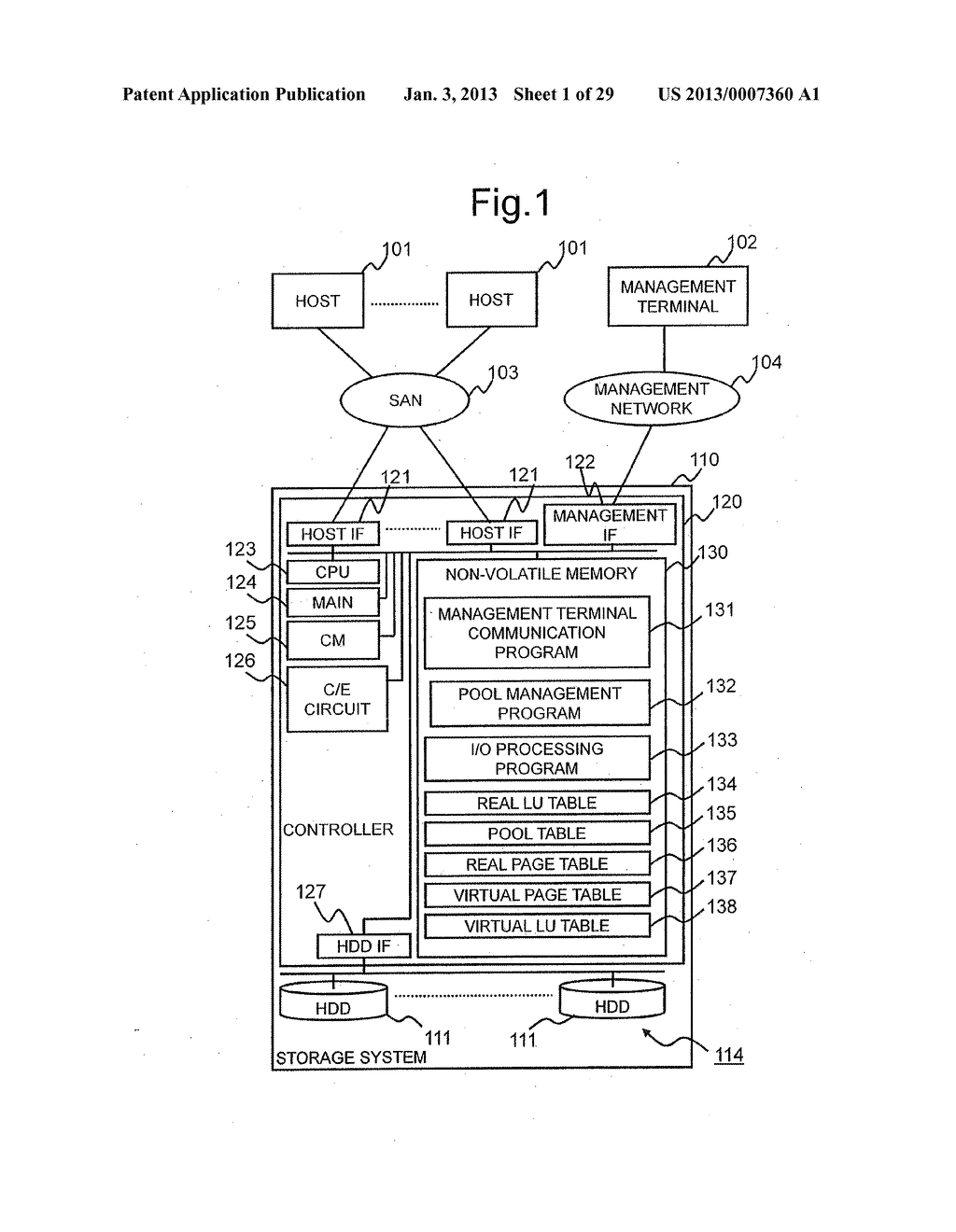 STORAGE SYSTEM AND STORAGE CONTROL METHOD THAT COMPRESS AND STORE DATA     ELEMENTS - diagram, schematic, and image 02