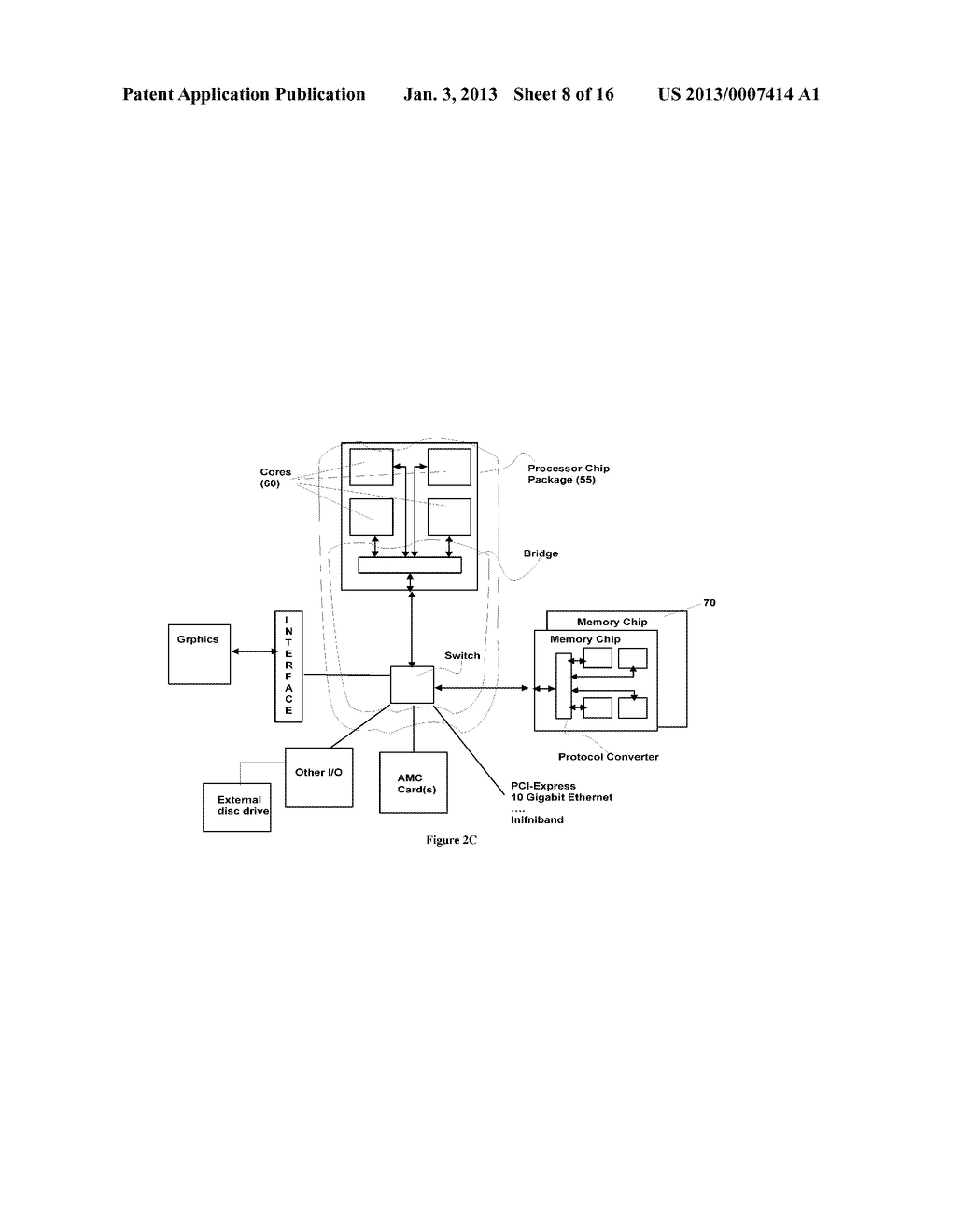 MULTI-CORE PROCESSOR APPARATUS WITH FLEXIBLE COMMUNICATION INTERCONNECTION - diagram, schematic, and image 09