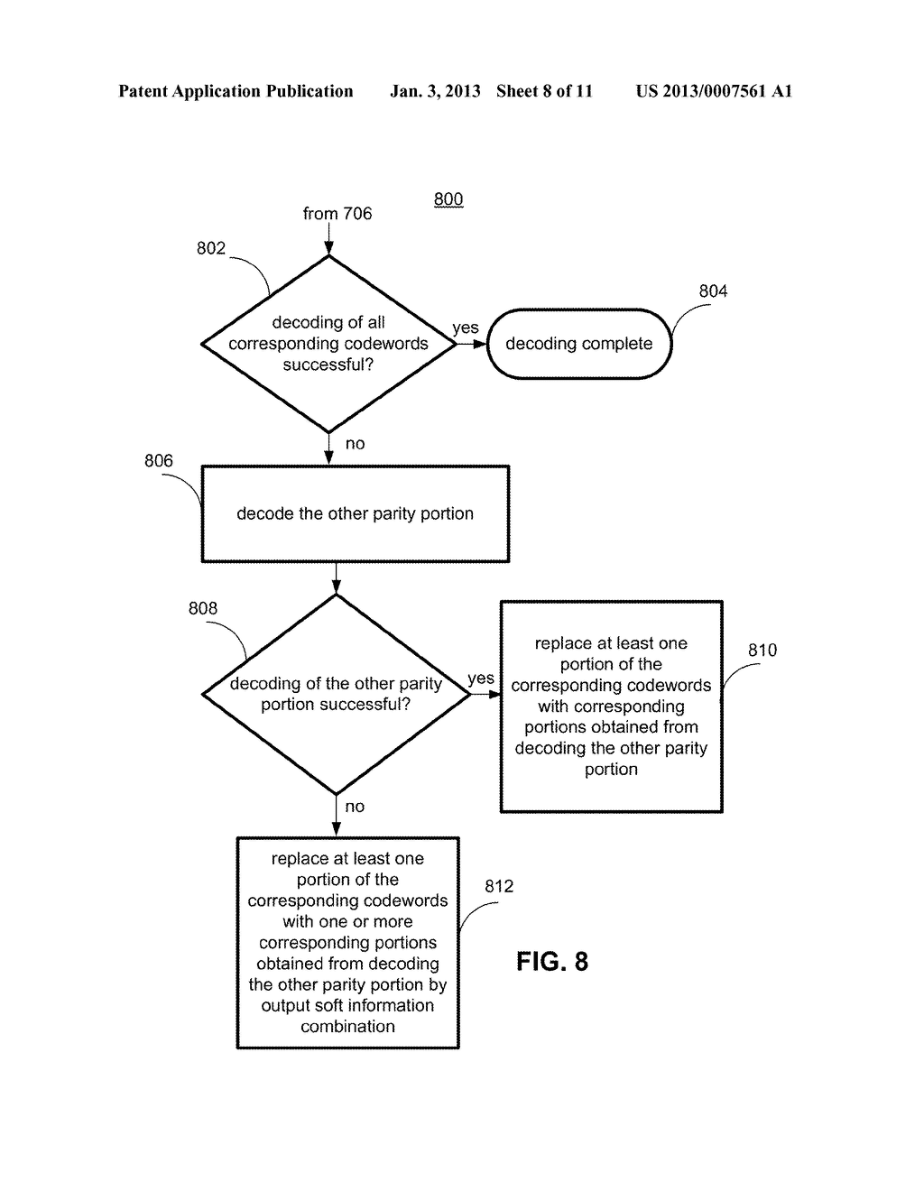 APPARATUS, SYSTEM, AND METHOD FOR GENERATING AND DECODING A LONGER LINEAR     BLOCK CODEWORD USING A SHORTER BLOCK LENGTH - diagram, schematic, and image 09