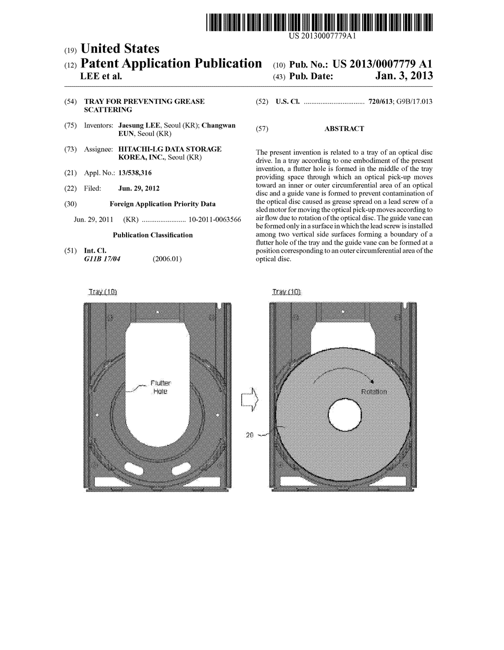 TRAY FOR PREVENTING GREASE SCATTERING - diagram, schematic, and image 01