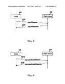 METHOD AND APPARATUS FOR DIGITAL RIGHTS MANAGEMENT diagram and image