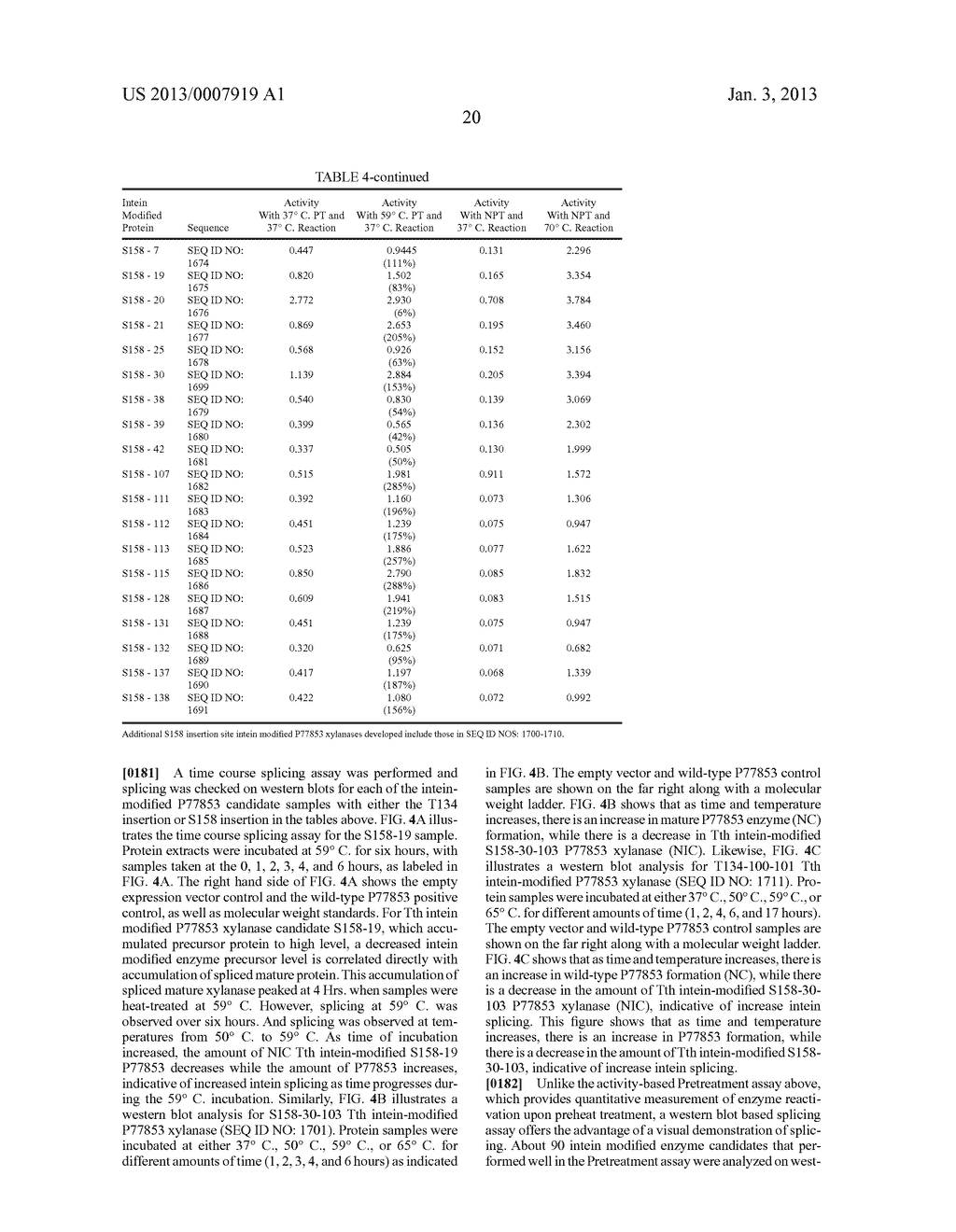 INTEIN-MODIFIED ENZYMES, THEIR PRODUCTION AND INDUSTRIAL APPLICATIONS - diagram, schematic, and image 70