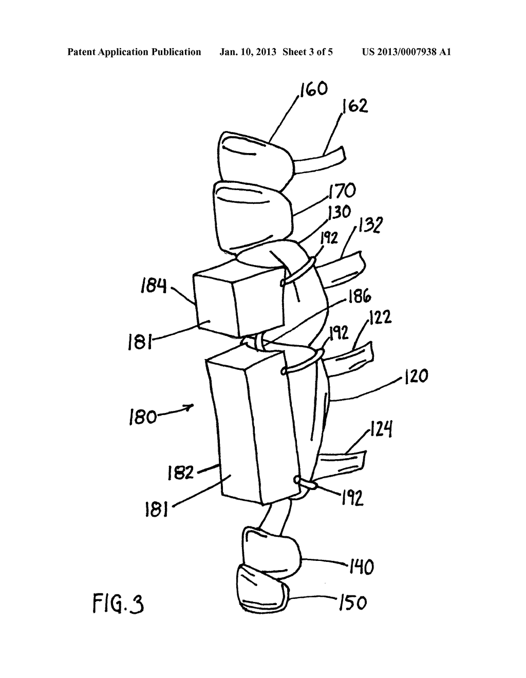 Ball-deflecting leg guard - diagram, schematic, and image 04