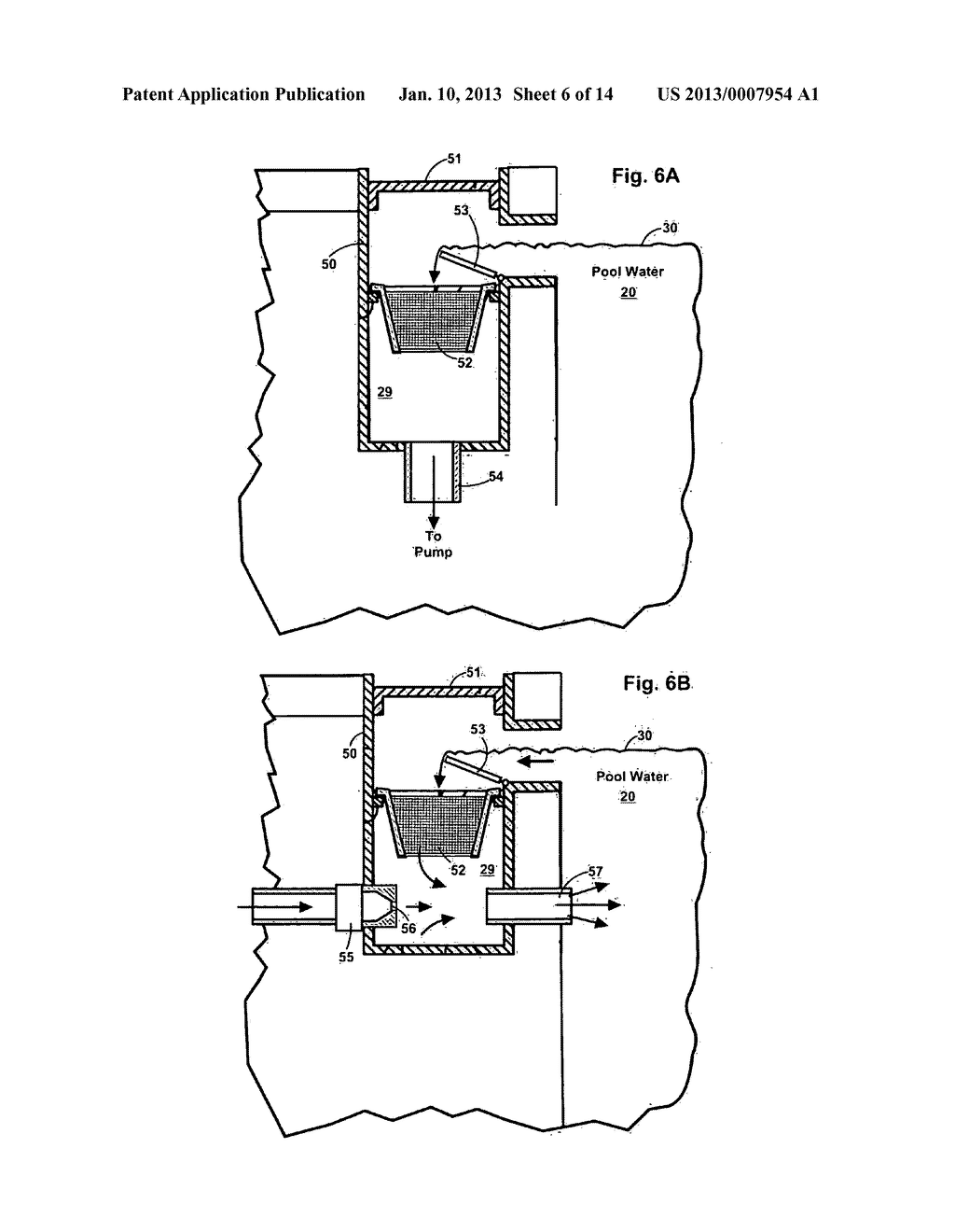 Method and apparatus for cleaning pools with reduced energy consumption - diagram, schematic, and image 07