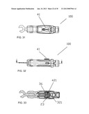 Coaxial cable stripper diagram and image