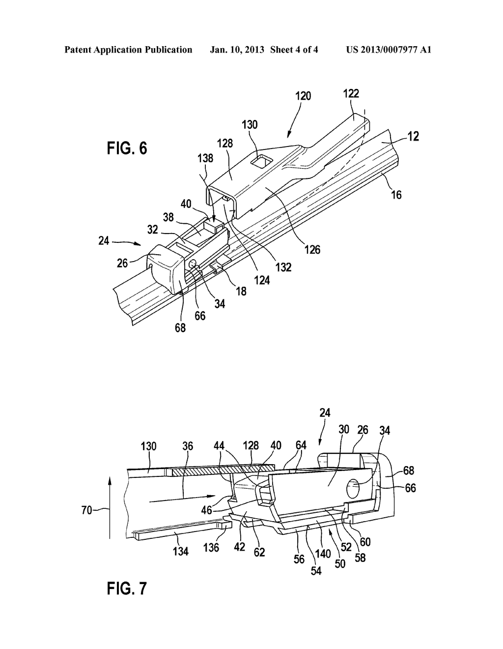 ADAPTER FOR THE ARTICULATED CONNECTION OF A CONNECTING ELEMENT AT THE END     OF A WIPER ARM TO A CONNECTOR ELEMENT OF A WIPER BLADE - diagram, schematic, and image 05