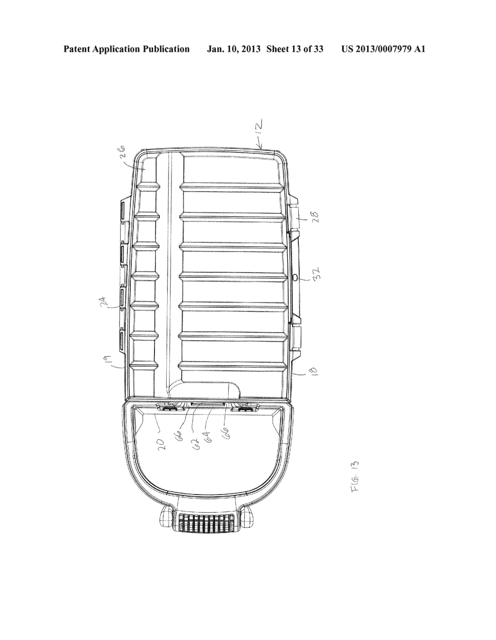 Portable Combined Toolbox and Vacuum Cleaner - diagram, schematic, and image 14