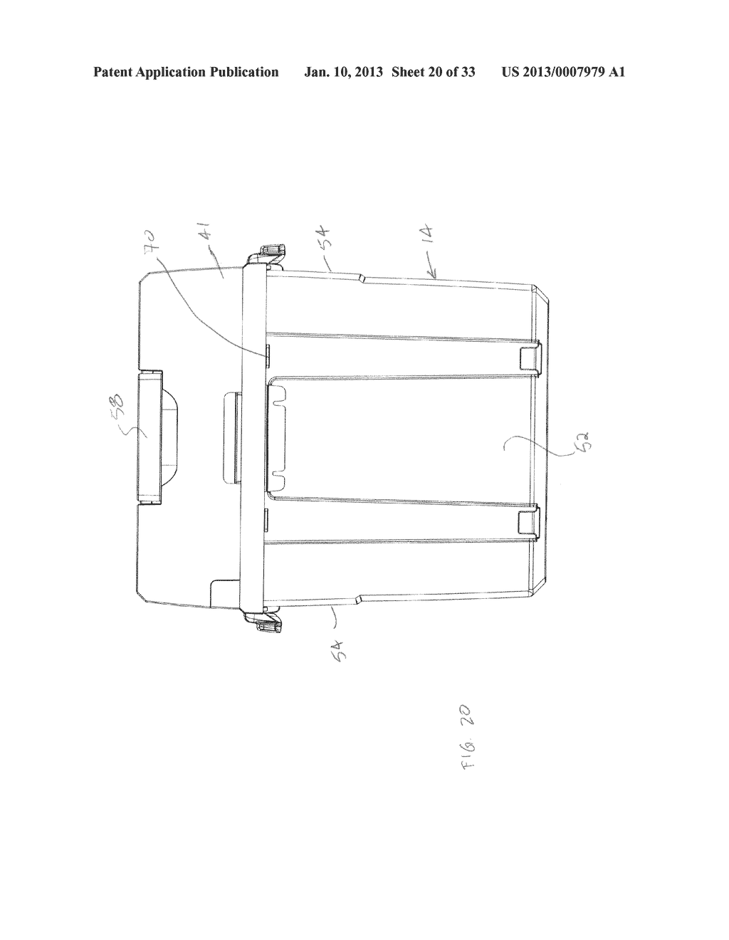 Portable Combined Toolbox and Vacuum Cleaner - diagram, schematic, and image 21