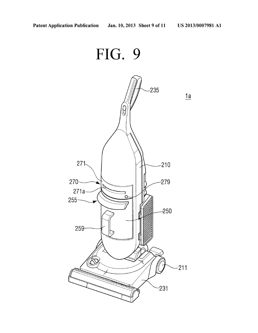 VACUUM CLEANER HAVING SHREDDER - diagram, schematic, and image 10