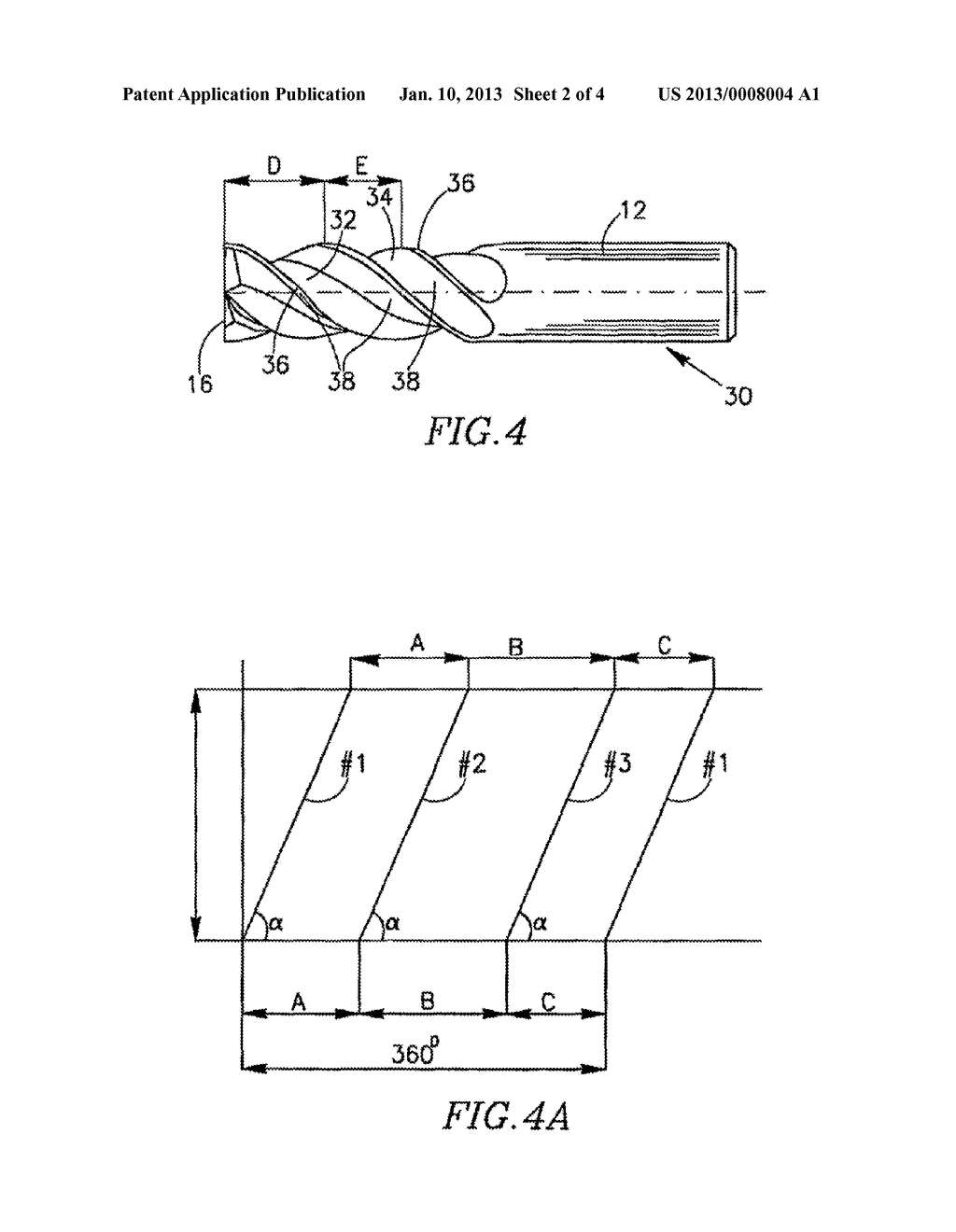 CHATTER-RESISTANT END MILL AND METHOD OF MAKING - diagram, schematic, and image 03