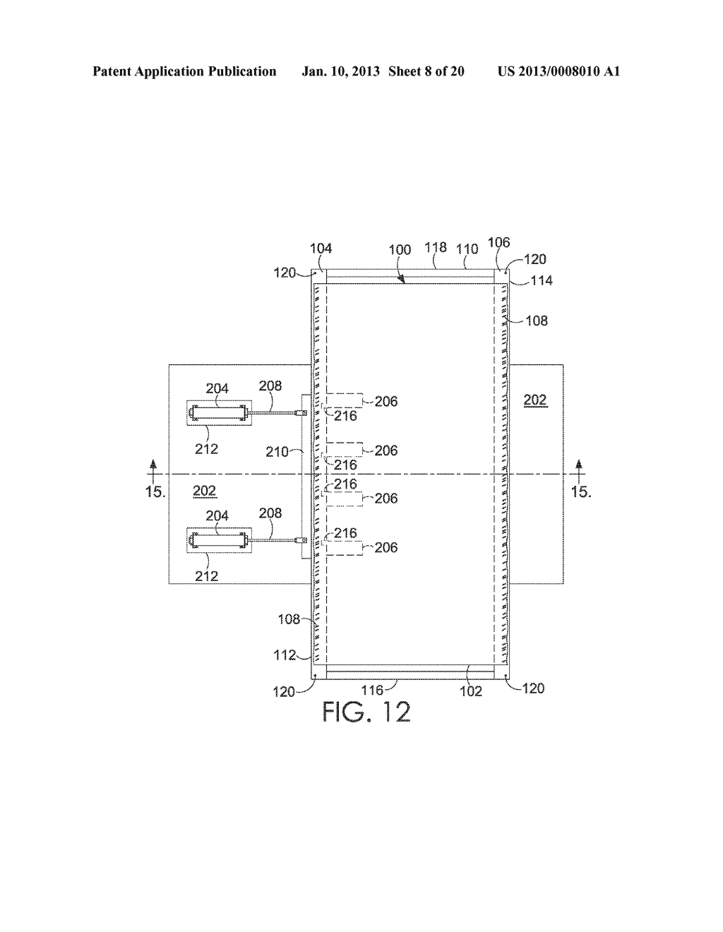 Apparatus For Installation Of A Textile Deck Assembly In An Article Of     Furniture - diagram, schematic, and image 09