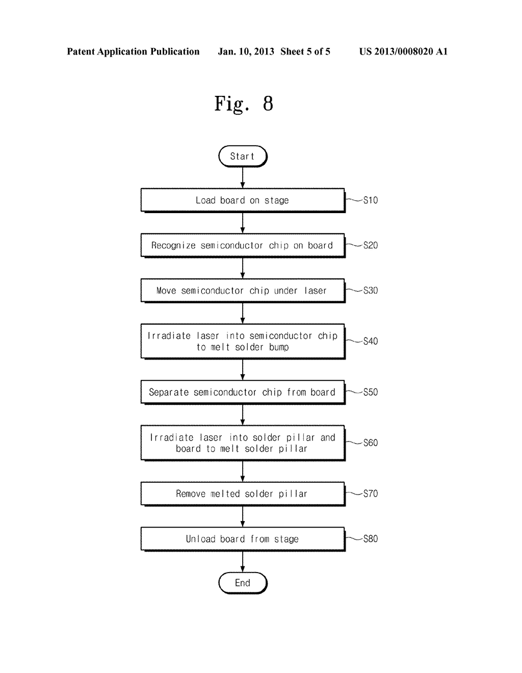 REMOVAL APPARATUSES FOR SEMICONDUCTOR CHIPS AND METHODS OF REMOVING     SEMICONDUCTOR CHIPS - diagram, schematic, and image 06