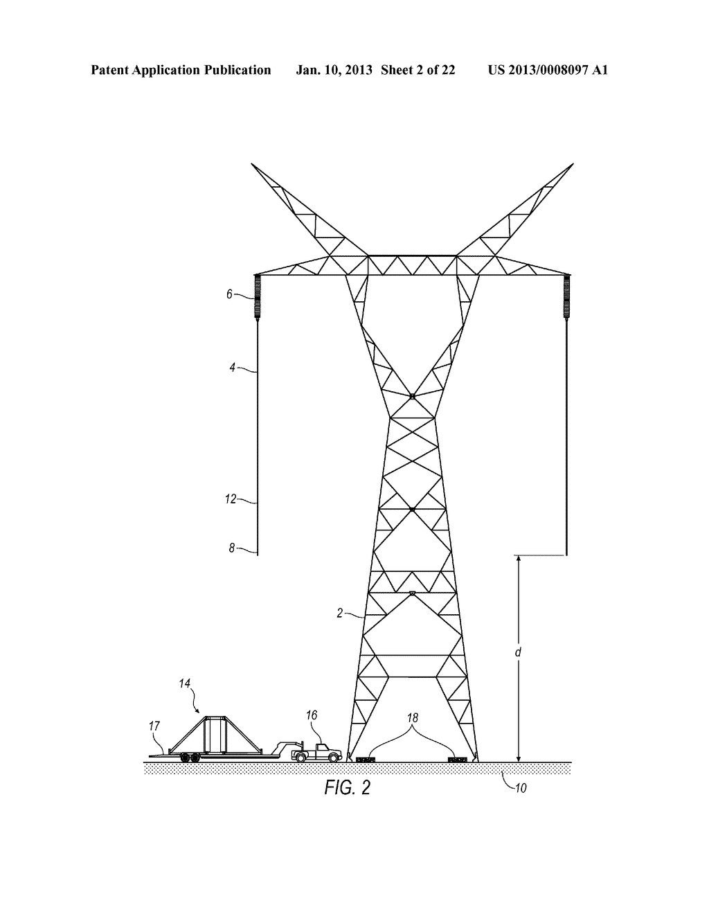 TOWER LIFTING STAND SYSTEM - diagram, schematic, and image 03