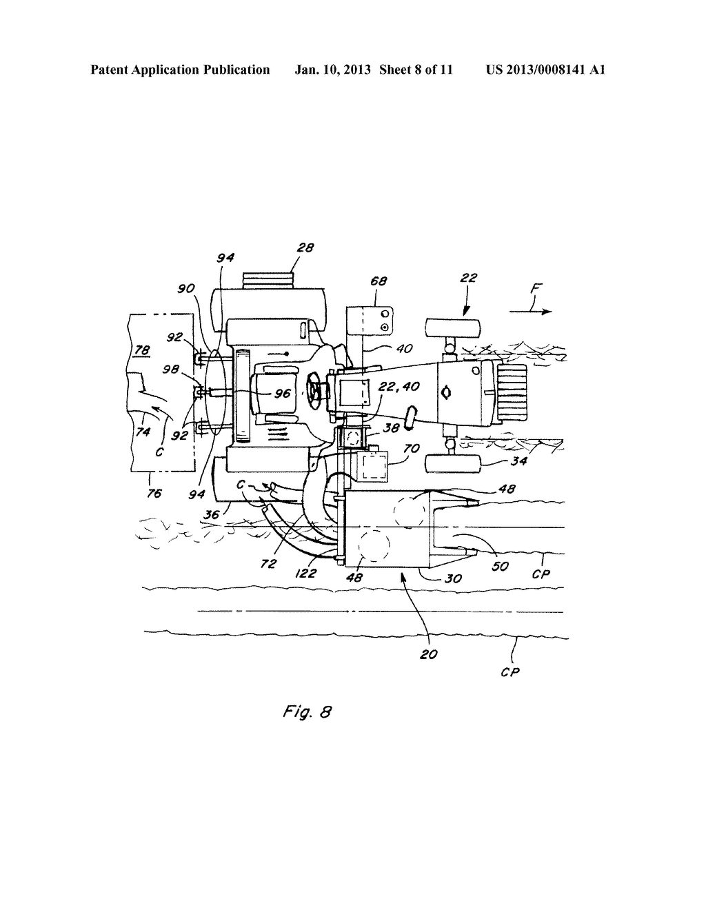 Tractor Mounted Cotton Harvester - diagram, schematic, and image 09