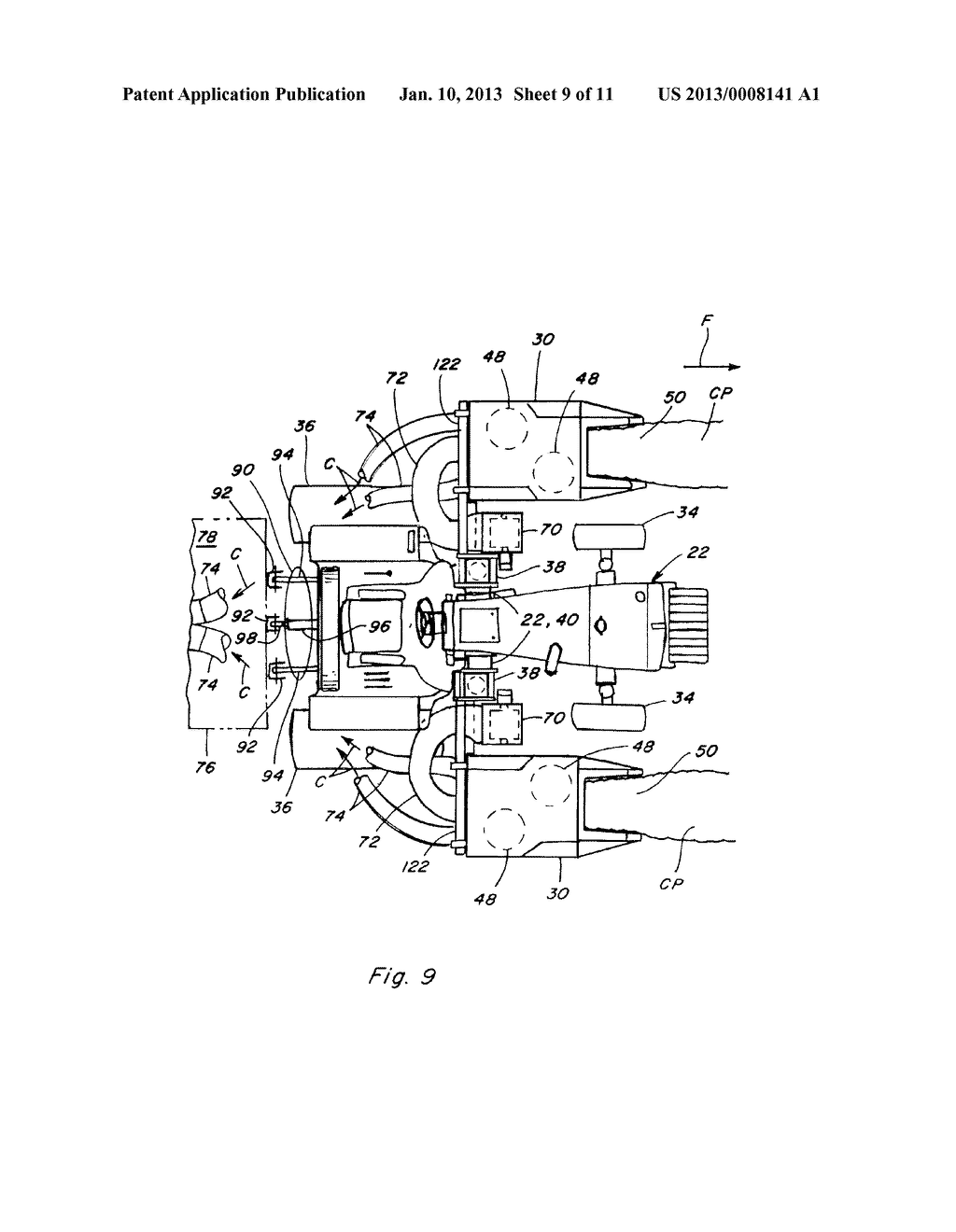 Tractor Mounted Cotton Harvester - diagram, schematic, and image 10