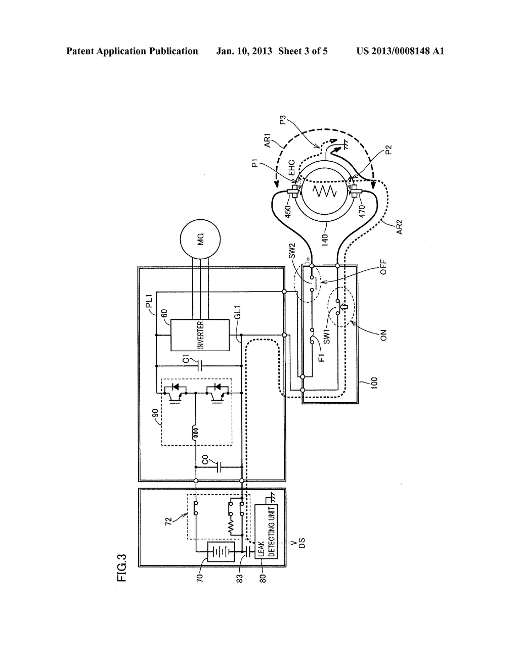 EXHAUST PURIFYING SYSTEM FOR HYBRID VEHICLE AND CONTROL METHOD THEREFOR - diagram, schematic, and image 04