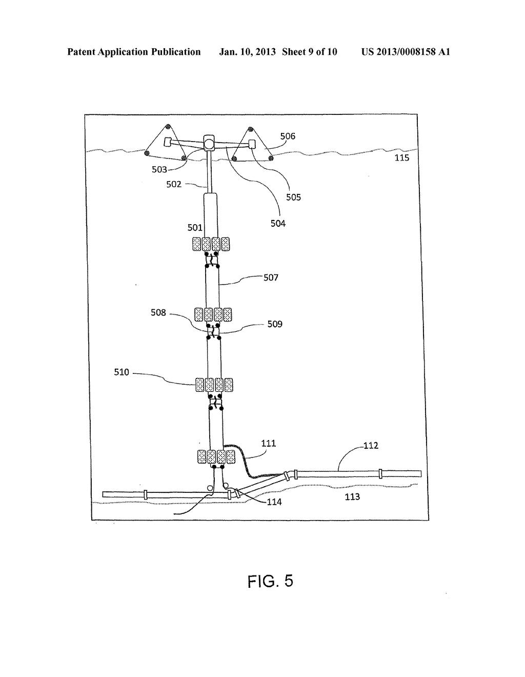 Wave Energy Conversion Device - diagram, schematic, and image 10