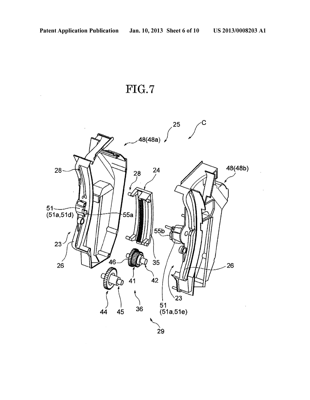 MIX DOOR AND VEHICLE AIR CONDITIONER USING THE SAME - diagram, schematic, and image 07