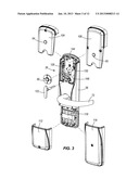 ELECTRONIC DOOR WITH KEY-IN-LEVER FEATURE diagram and image