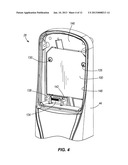 ELECTRONIC DOOR WITH KEY-IN-LEVER FEATURE diagram and image