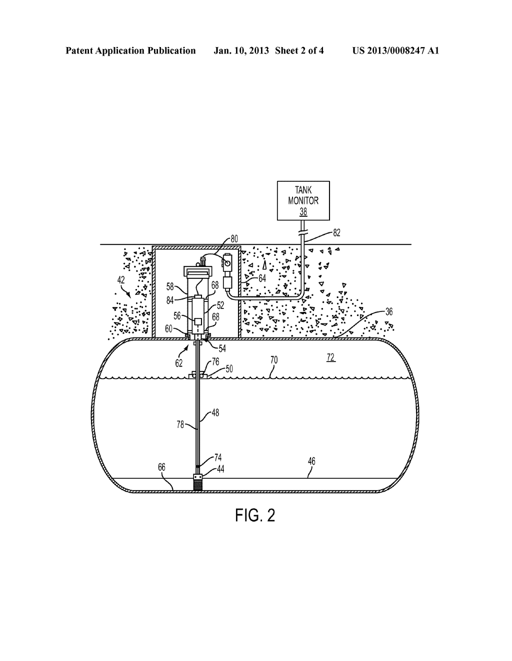 MAGNETOSTRICTIVE PROBE FUEL QUALITY SENSOR RETROFIT ASSEMBLY - diagram, schematic, and image 03