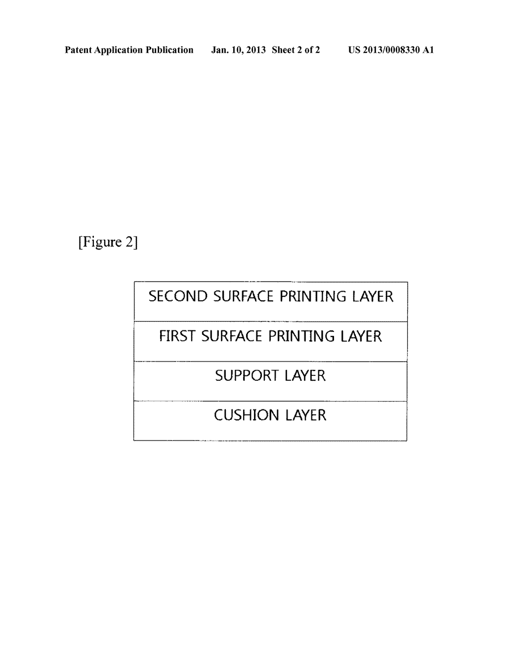 BLANKET FOR OFFSET PRINTING AND MANUFACTURING METHOD THEREFOR - diagram, schematic, and image 03