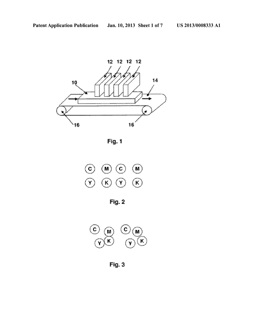 DEVICE AND METHOD FOR PRINTING SURFACES OF MATERIAL PANELS, ESPECIALLY     WOOD PANELS, WITH A MULTI-COLOUR IMAGE - diagram, schematic, and image 02