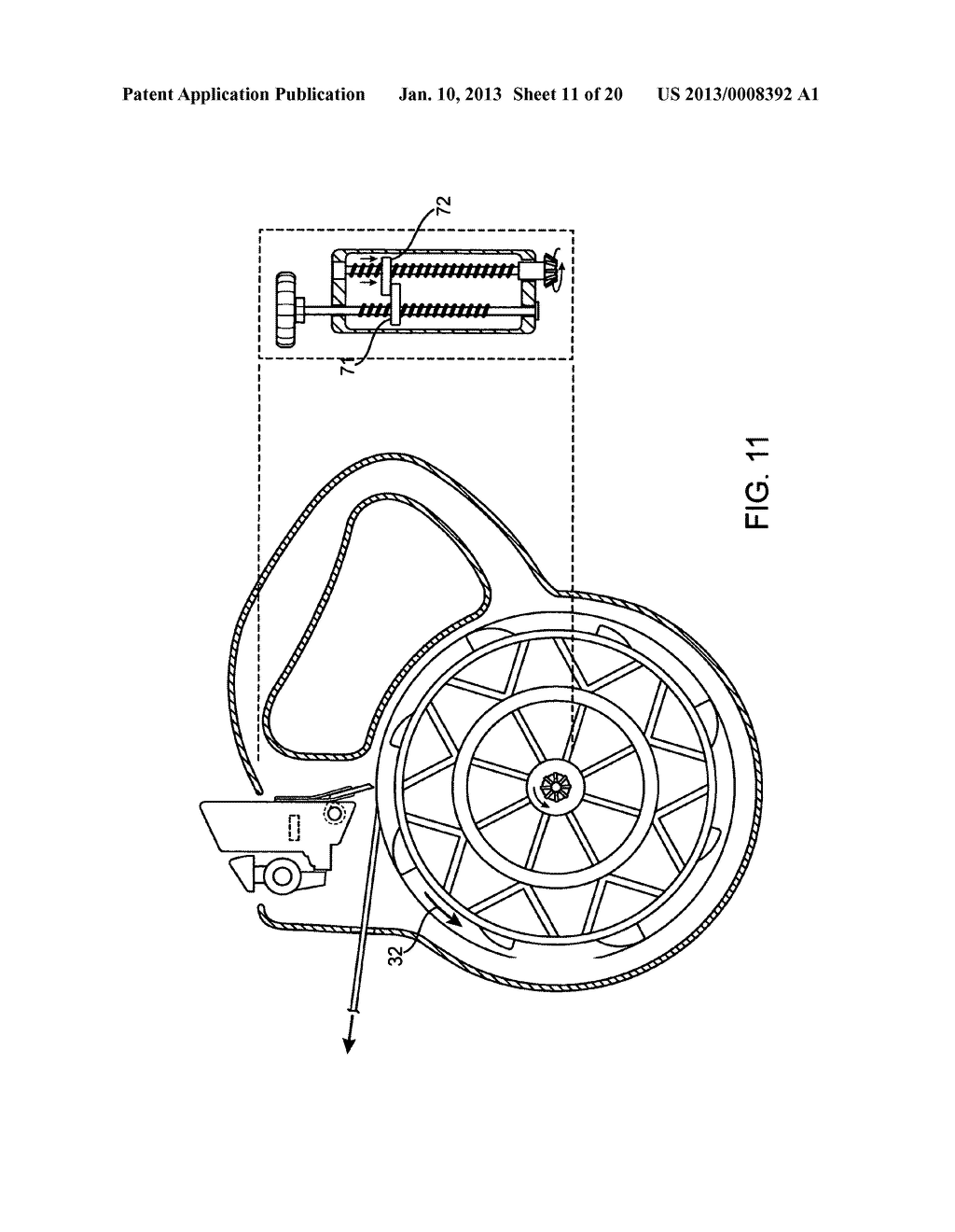 Retractable Leash System - diagram, schematic, and image 12