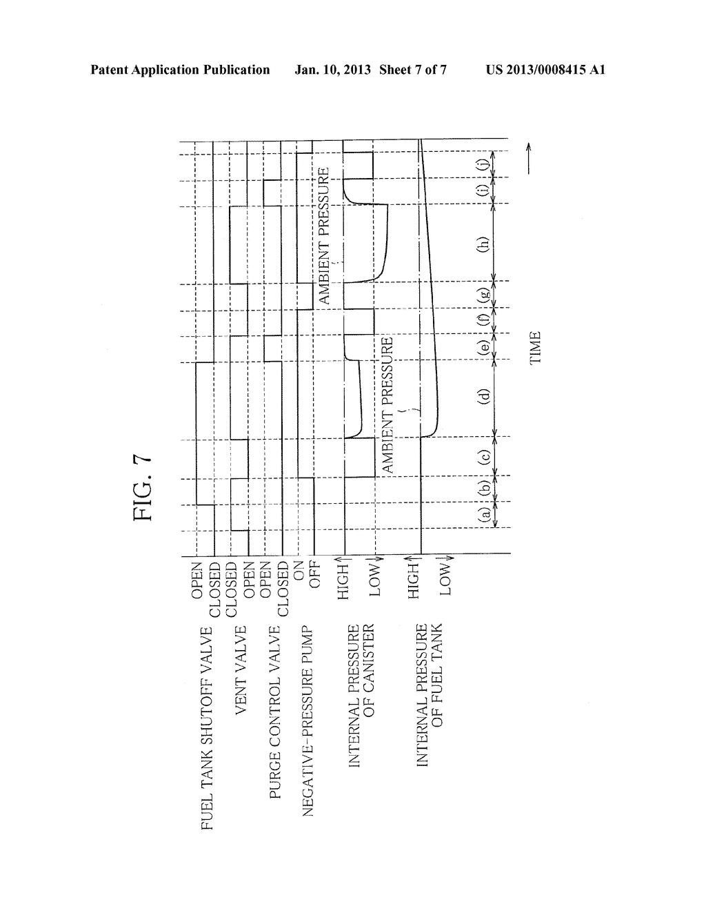 EVAPORATIVE EMISSION CONTROL DEVICE FOR AN INTERNAL COMBUSTION ENGINE - diagram, schematic, and image 08