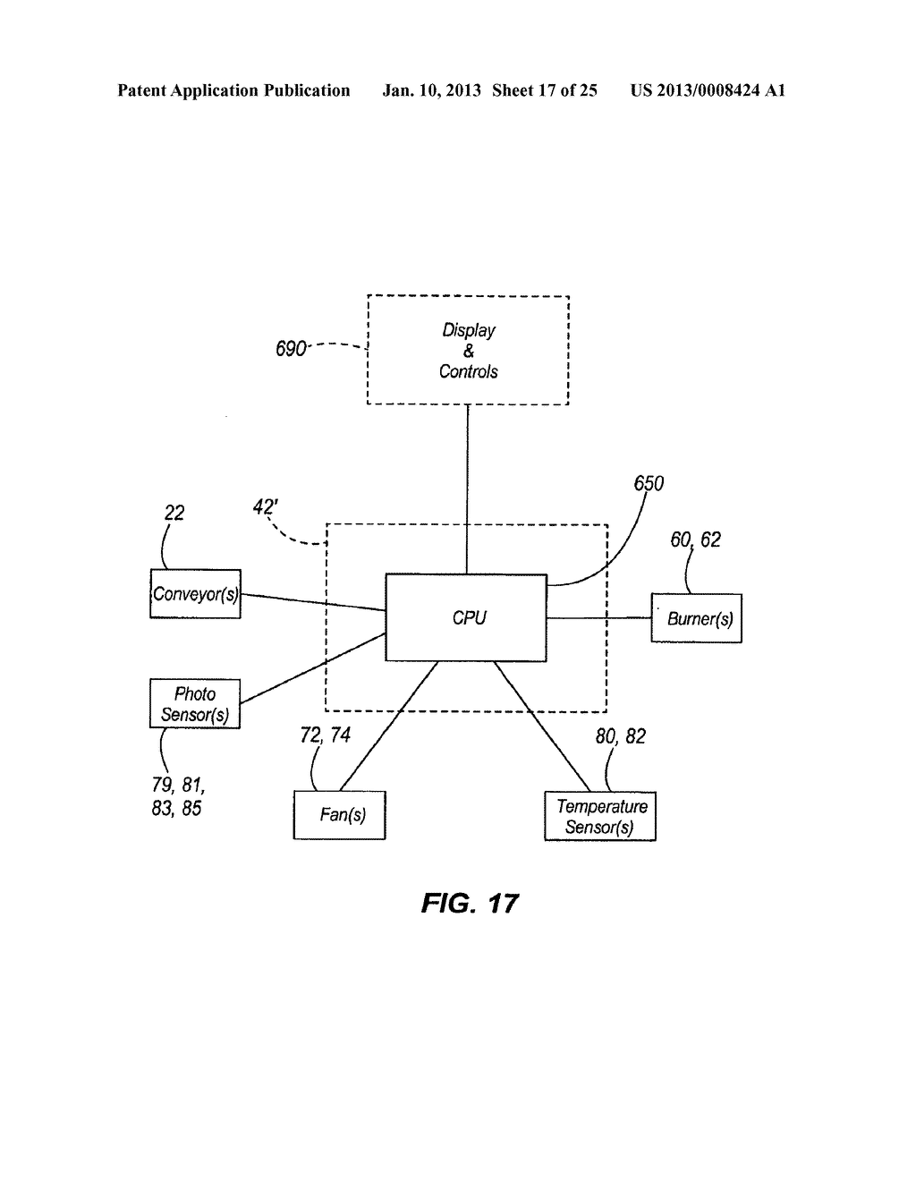 CONVEYOR OVEN APPARATUS AND METHOD - diagram, schematic, and image 18