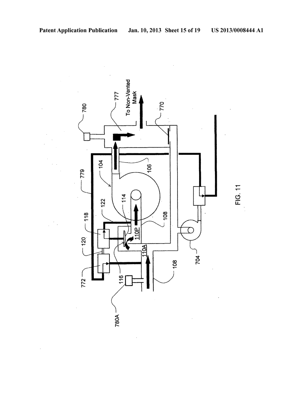 BREATHABLE GAS INLET CONTROL DEVICE FOR RESPIRATORY TREATMENT APPARATUS - diagram, schematic, and image 16