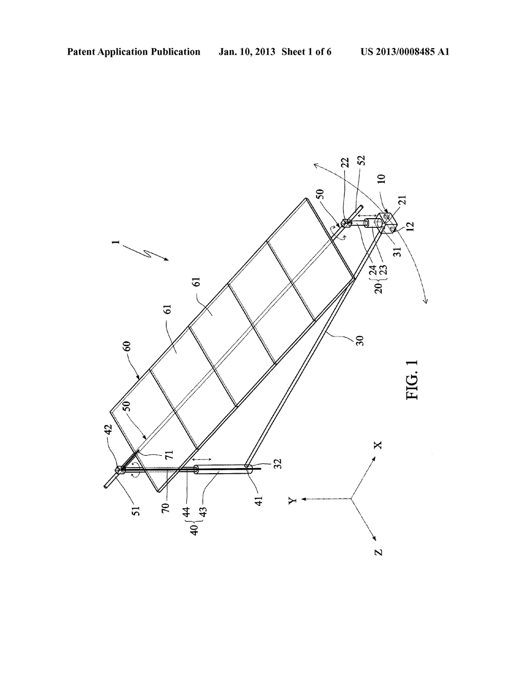 SOLAR GENERATOR APPARATUS WITH SUN-TRACKING FUNCTION - diagram, schematic, and image 02