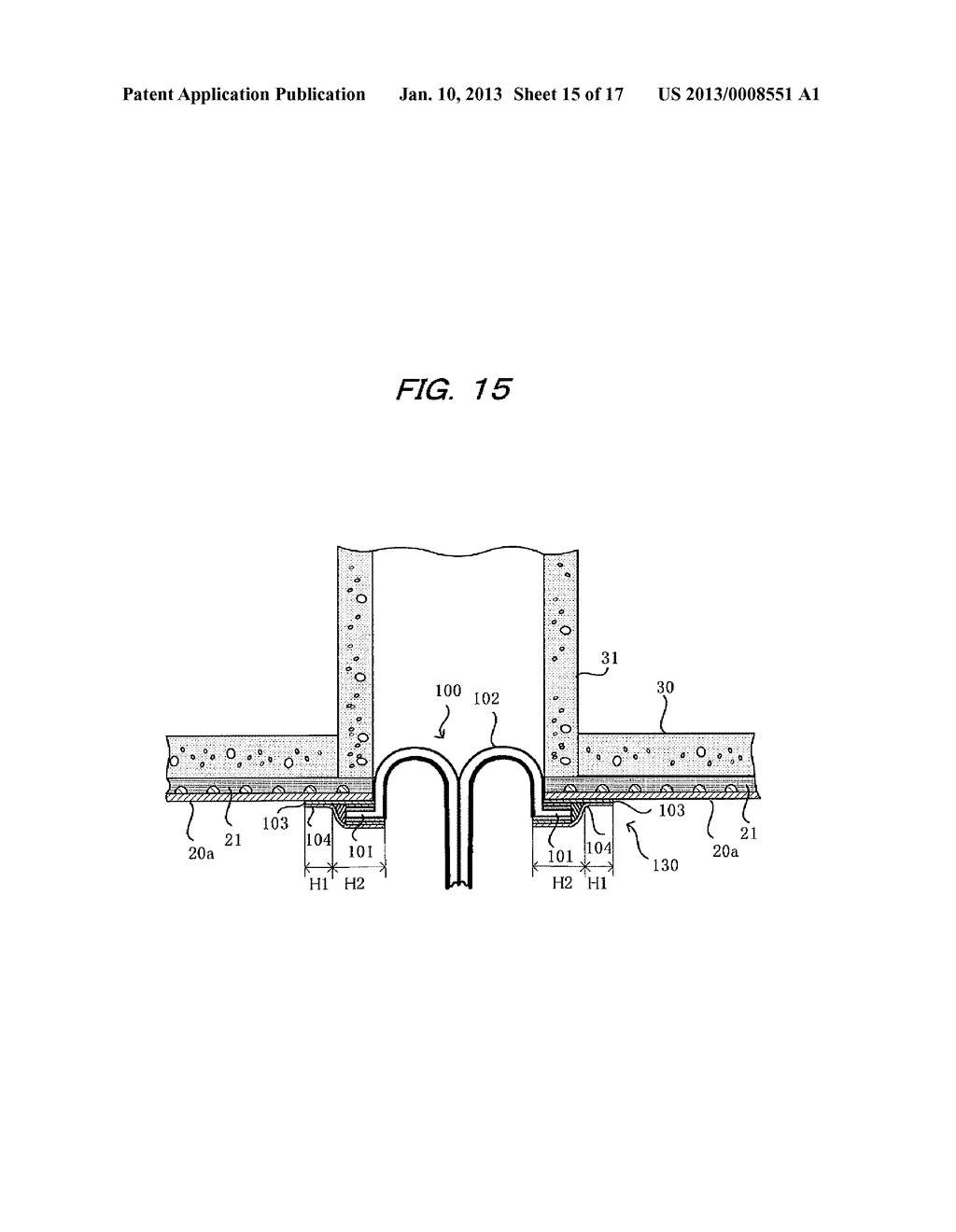 LATERAL PIPE LINING MATERIAL, METHOD FOR PRODUCTION OF SAME, AND LATERAL     PIPE LINING PROCESS - diagram, schematic, and image 16