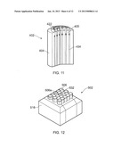 ADHESIVE FASTENING ELEMENTS FOR HOLDING A WORKPIECE AND METHODS OF     DE-BONDING A WORKPIECE FROM AN ADHESIVE FASTENING ELEMENT diagram and image