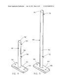 Snow shield for a truck scale diagram and image