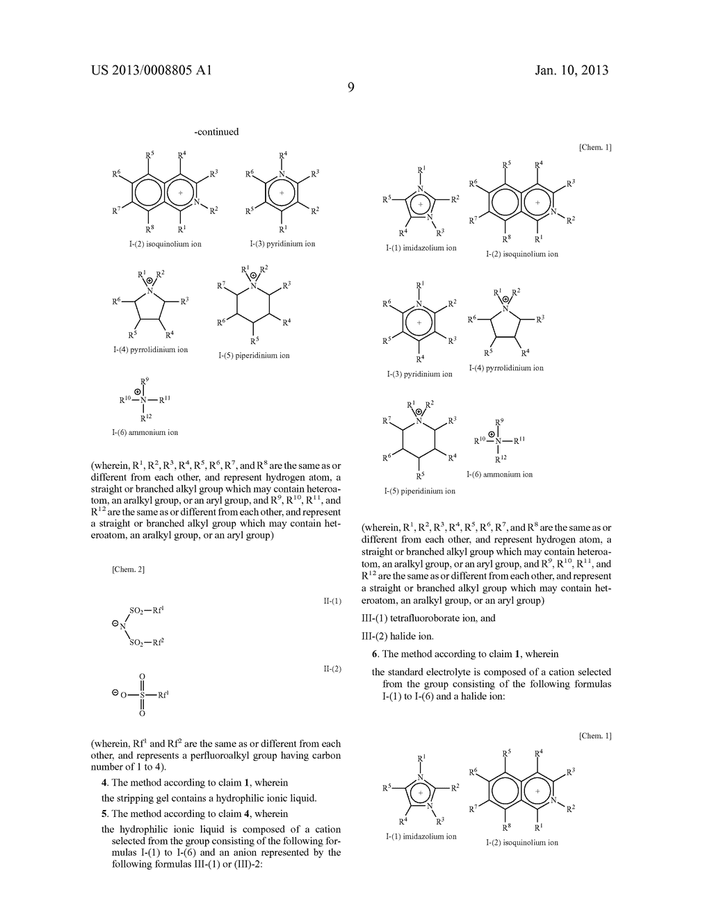 METHOD FOR QUANTIFYING A CHEMICAL SUBSTANCE BY A SUBSTITUTIONAL STRIPPING     VOLTAMMETRY TECHNIQUE - diagram, schematic, and image 16